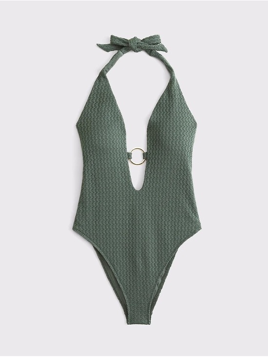 Abercrombie & Fitch Other - [Never Worn] Abercrombie & Fitch Crochet-Style One-Piece Swimsuit